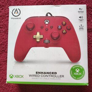 PowerA Xbox controller (Enhanced Red)